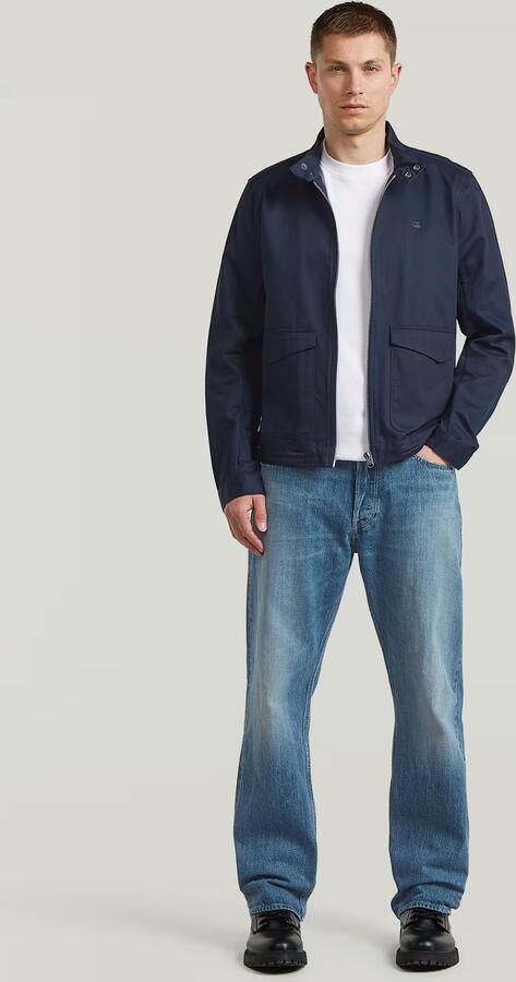 G-Star RAW Lightweight Cotton Jack Donkerblauw Heren - Foto 6