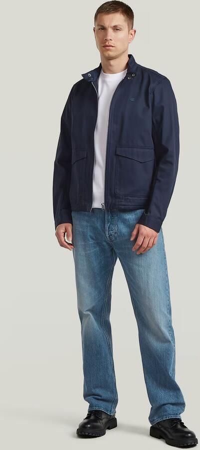 G-Star RAW Lightweight Cotton Jack Donkerblauw Heren - Foto 7