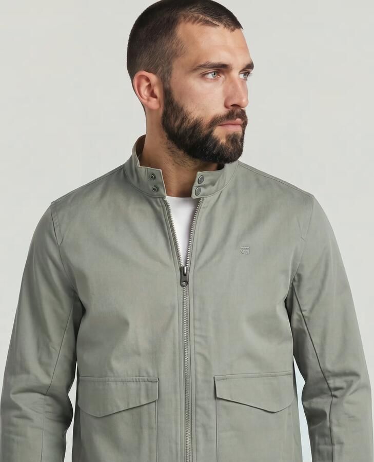 G-Star RAW Lightweight Cotton Jack Groen Heren - Foto 5
