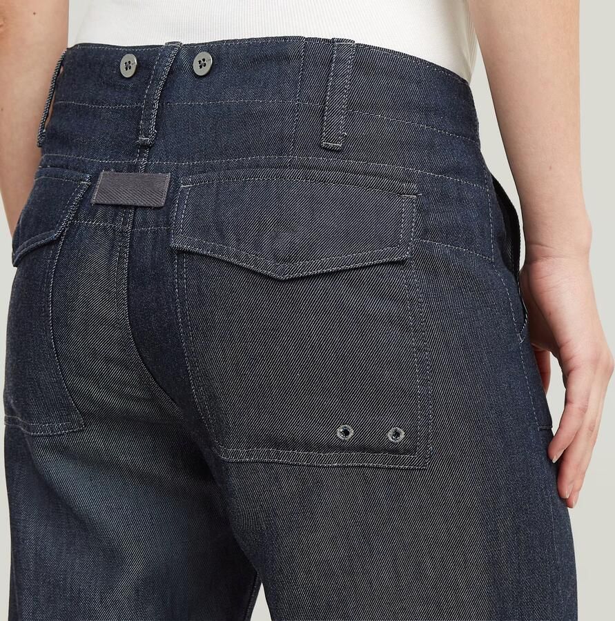 G-Star RAW Lightweight Fatigue Boyfriend Broek Donkerblauw Dames - Foto 3