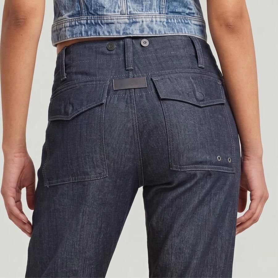 G-Star RAW Lightweight Fatigue Boyfriend Broek Donkerblauw Dames - Foto 3
