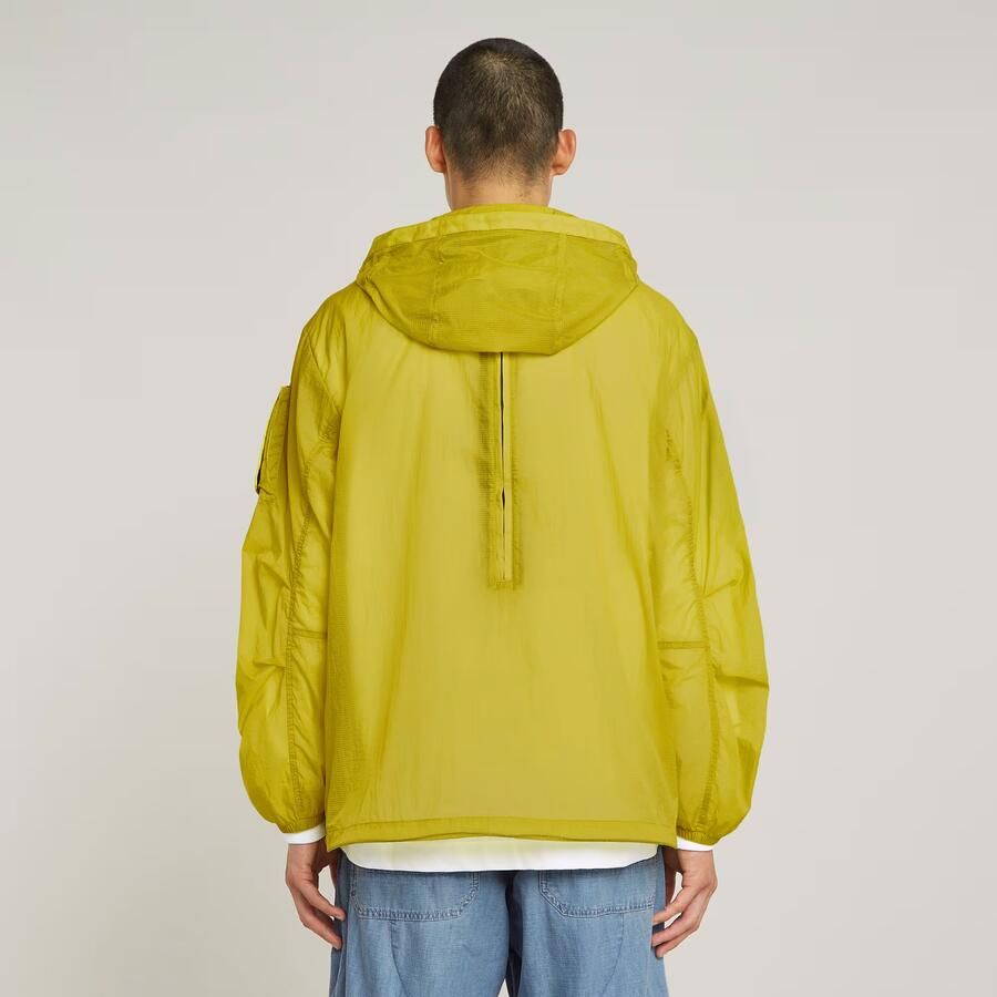 G-Star RAW Lightweight Packable Anorak Groen Heren