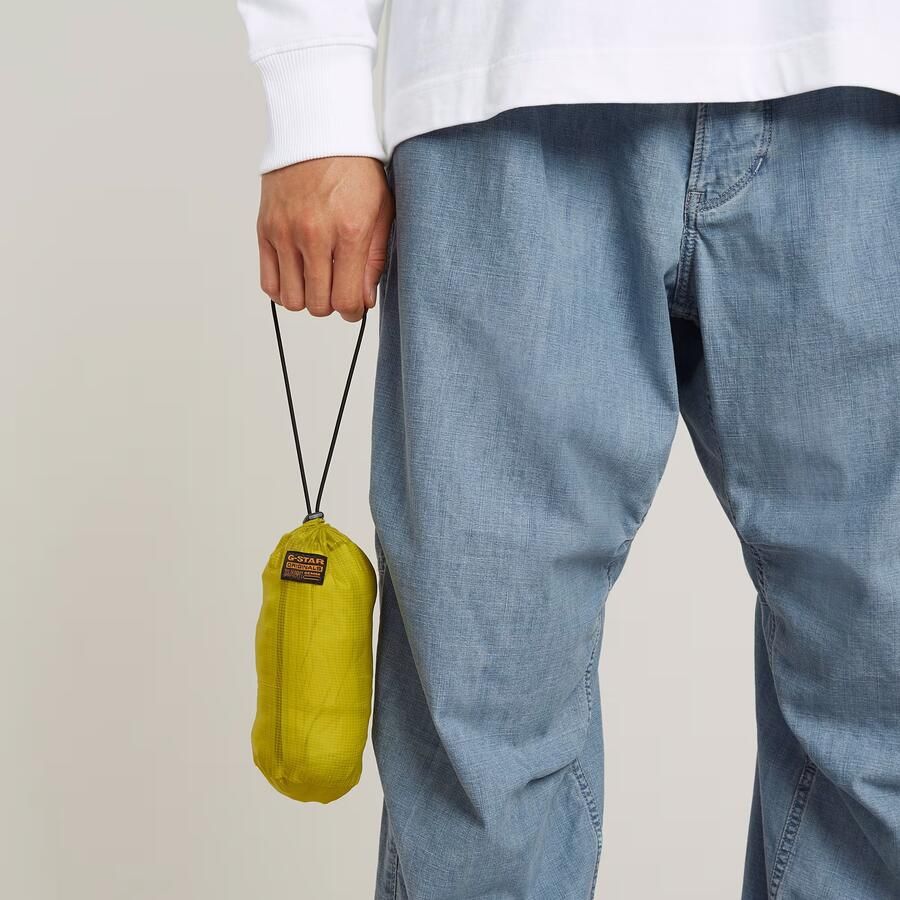 G-Star RAW Lightweight Packable Anorak Groen Heren - Foto 4