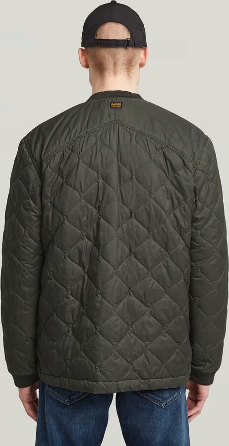 G-Star RAW Lightweight Quilted Jack Bruin Heren - Foto 4