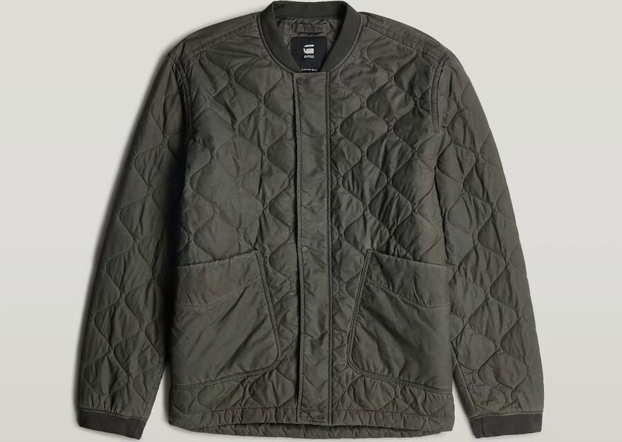 G-Star RAW Lightweight Quilted Jack Bruin Heren - Foto 3