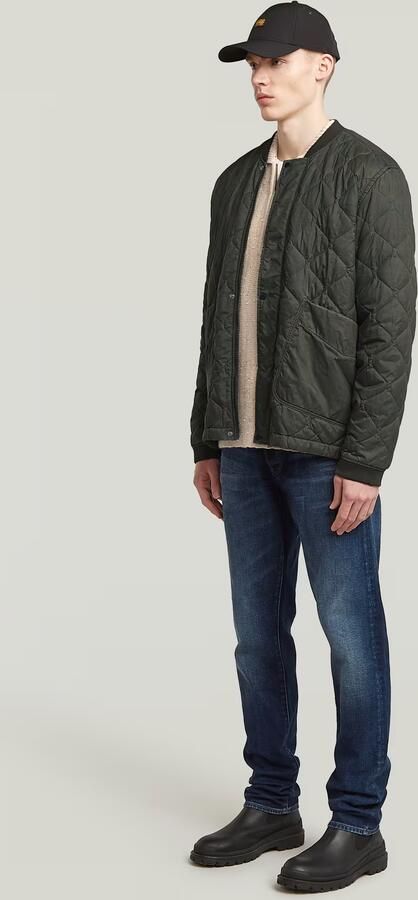 G-Star RAW Lightweight Quilted Jack Bruin Heren - Foto 5