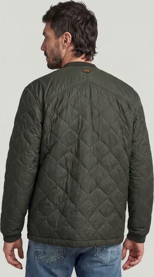 G-Star RAW Lightweight Quilted Jack Bruin Heren - Foto 5