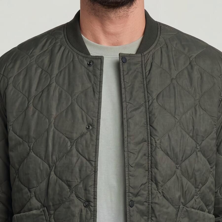 G-Star RAW Lightweight Quilted Jack Bruin Heren - Foto 4