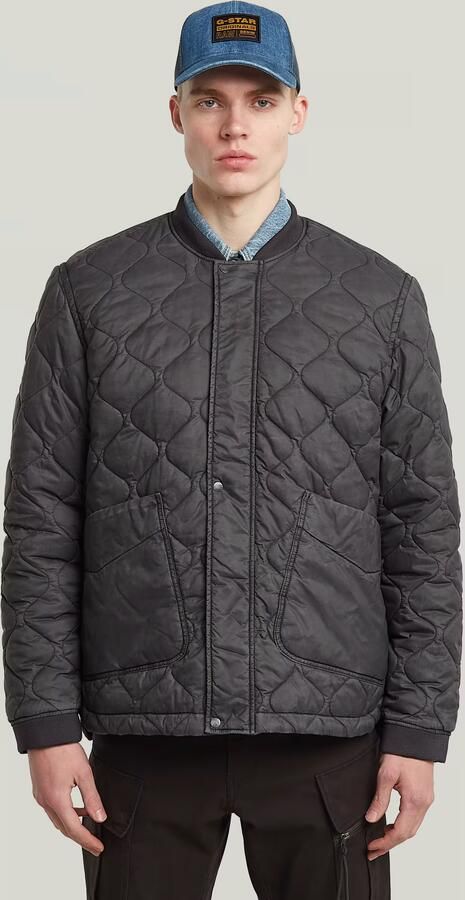 G-Star RAW Lightweight Quilted Jack Grijs Heren - Foto 7