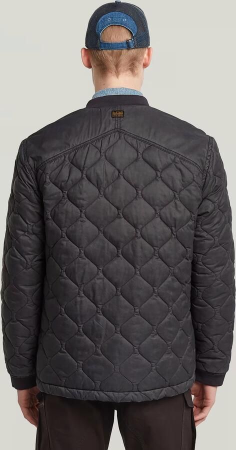 G-Star RAW Lightweight Quilted Jack Grijs Heren - Foto 4