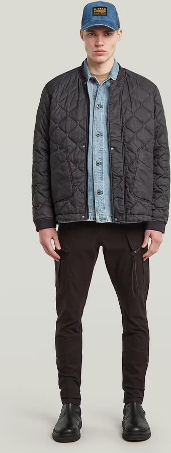 G-Star RAW Lightweight Quilted Jack Grijs Heren - Foto 6