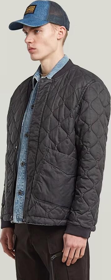 G-Star RAW Lightweight Quilted Jack Grijs Heren - Foto 5