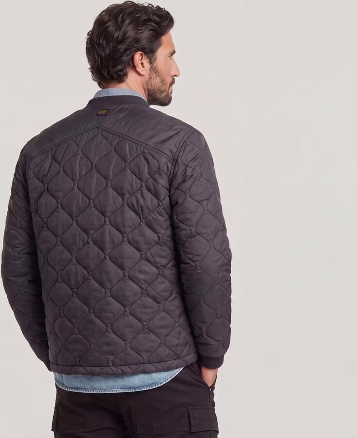 G-Star RAW Lightweight Quilted Jack Grijs Heren - Foto 5