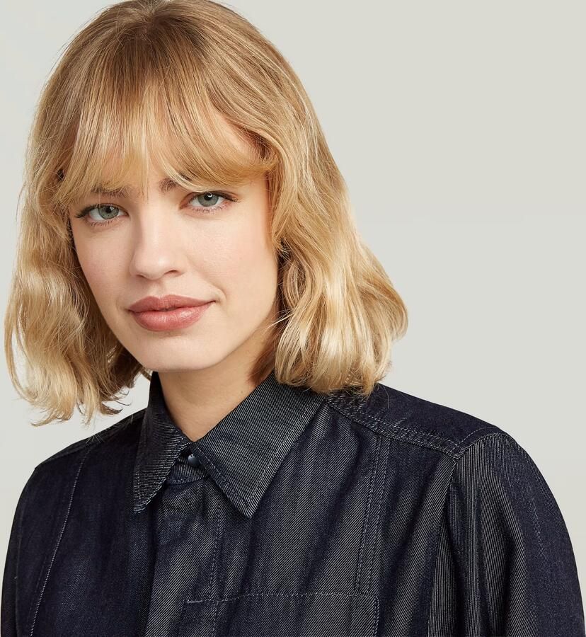 G-Star RAW Lightweight Regular Jumpsuit Donkerblauw Dames - Foto 3