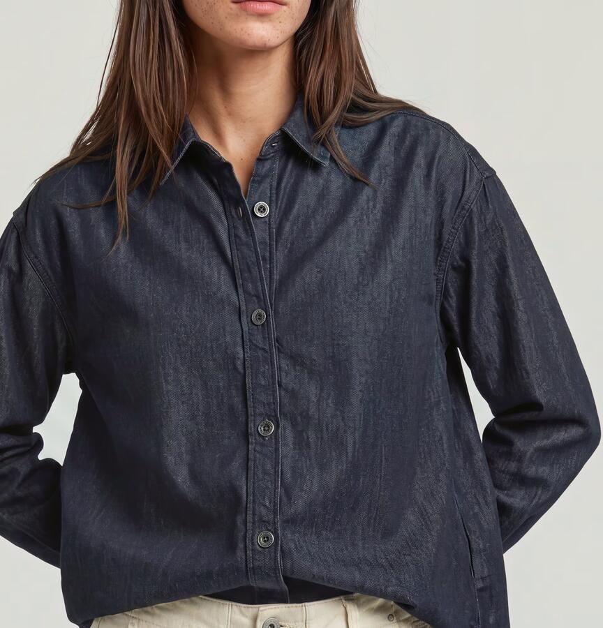 G-Star RAW Lightweight Relaxed Overhemd Donkerblauw Dames - Foto 3