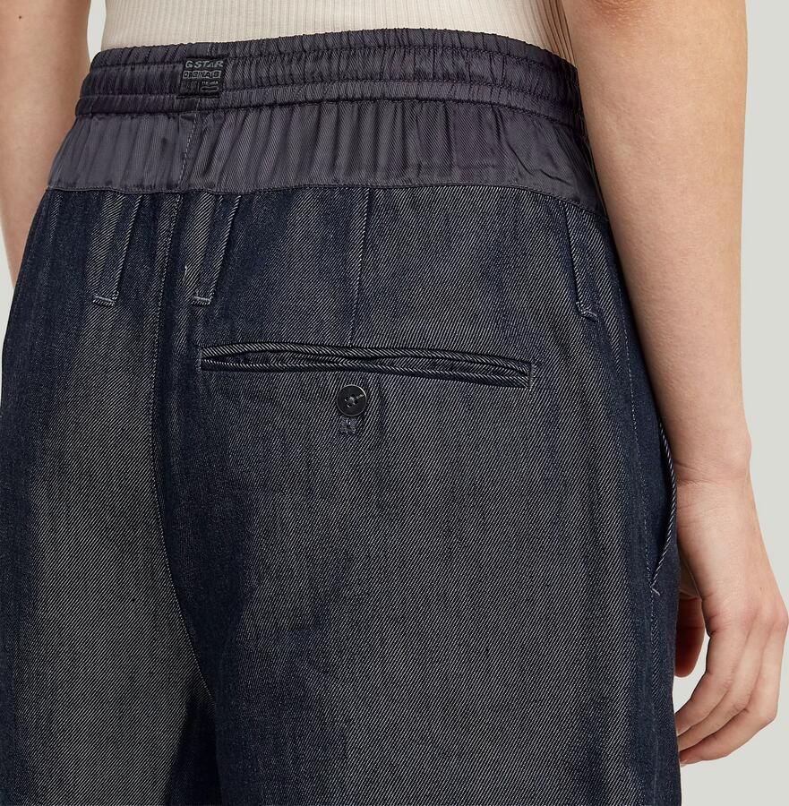 G-Star RAW Lightweight Relaxed Shorts Donkerblauw Dames - Foto 3