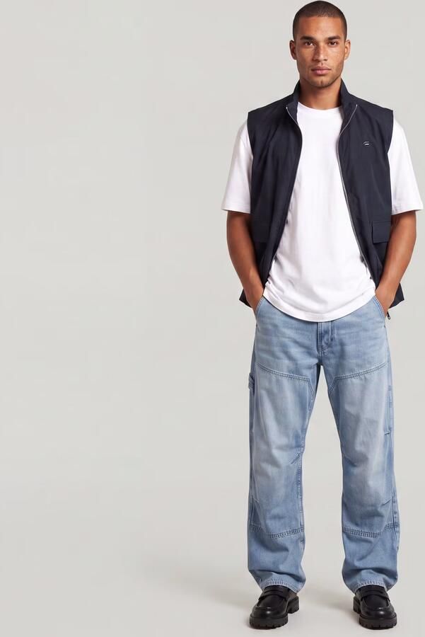 G-Star RAW Lightweight Summer Gilet Donkerblauw Heren - Foto 10