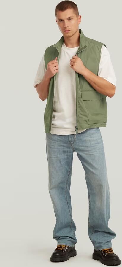G-Star RAW Lightweight Summer Gilet Groen Heren - Foto 5