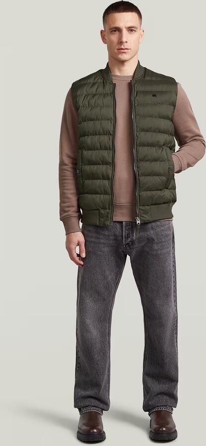 G-Star RAW Liner Bodywarmer Grijs Heren - Foto 6