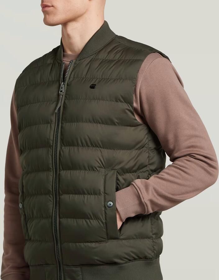 G-Star RAW Liner Bodywarmer Grijs Heren - Foto 3