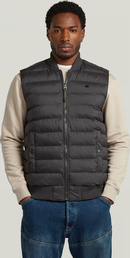 G-Star RAW Liner Bodywarmer Grijs Heren