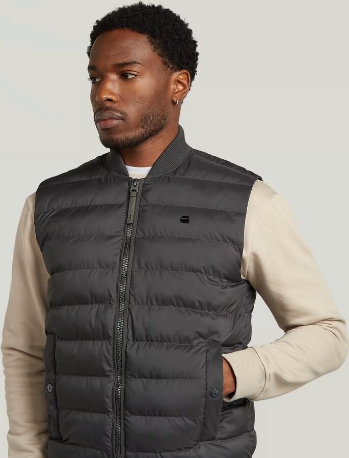 G-Star RAW Liner Bodywarmer Grijs Heren - Foto 4