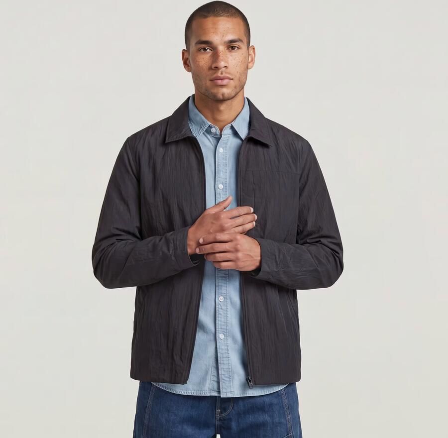 G-Star RAW Lofty Padded Jack Zwart Heren - Foto 4