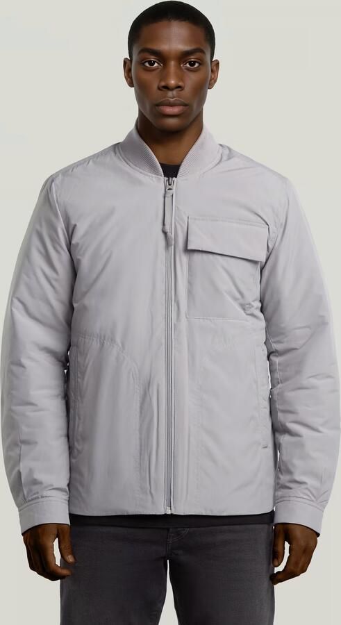 G-Star RAW Lofty Padded Overshirt Grijs Heren - Foto 3