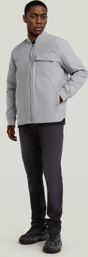G-Star RAW Lofty Padded Overshirt Grijs Heren - Foto 5