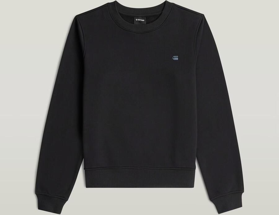 G-Star RAW Logo Crew Sweater Zwart Dames - Foto 4