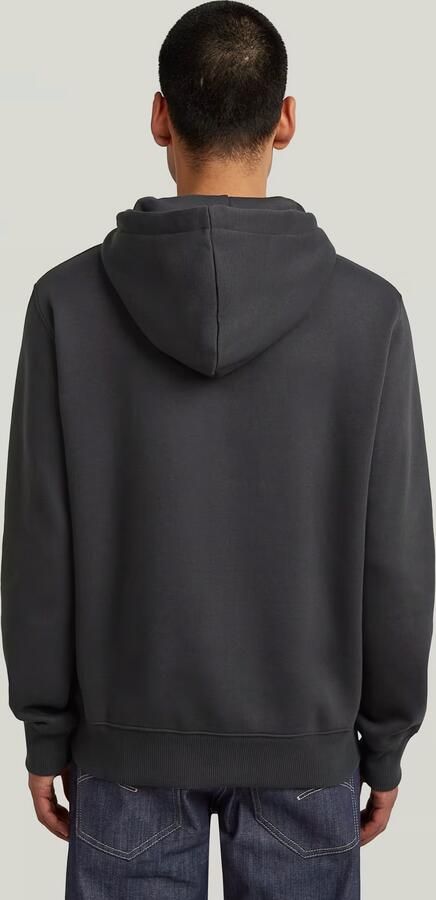 G-Star RAW Logo Hoodie Grijs Heren - Foto 4