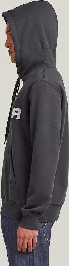 G-Star RAW Logo Hoodie Grijs Heren - Foto 6