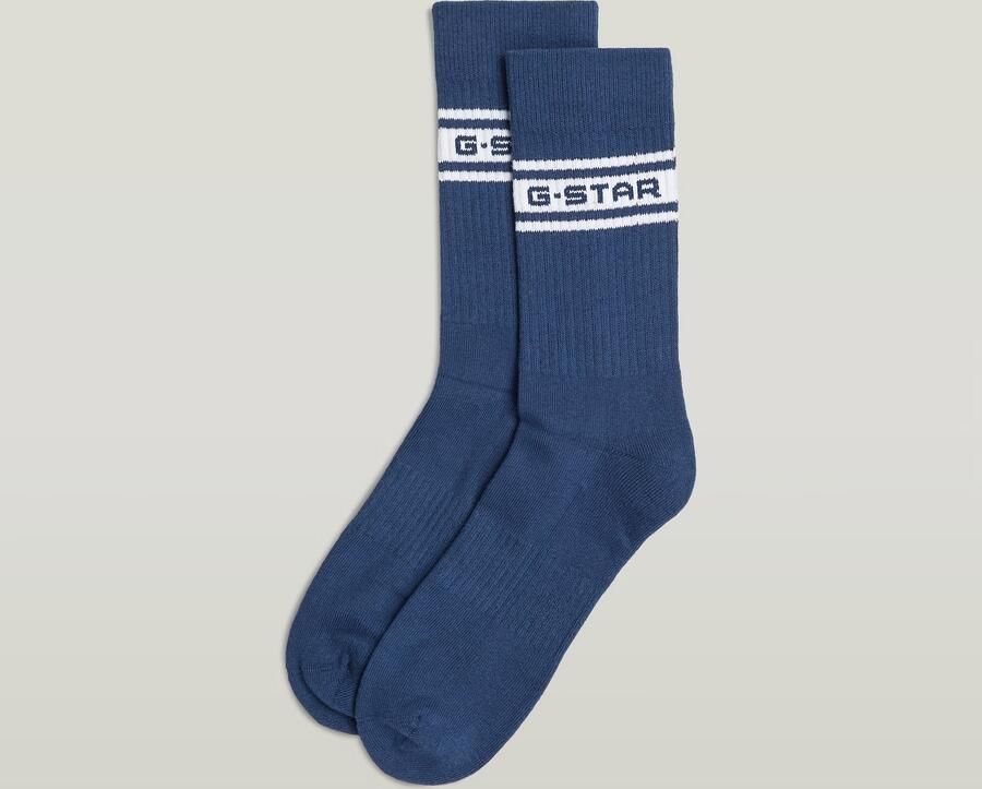 G-Star RAW Logo Sokken 3 Paar Meerkleurig Heren - Foto 4