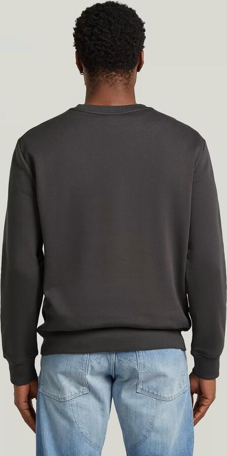 G-Star RAW Logo Sweater Grijs Heren - Foto 5