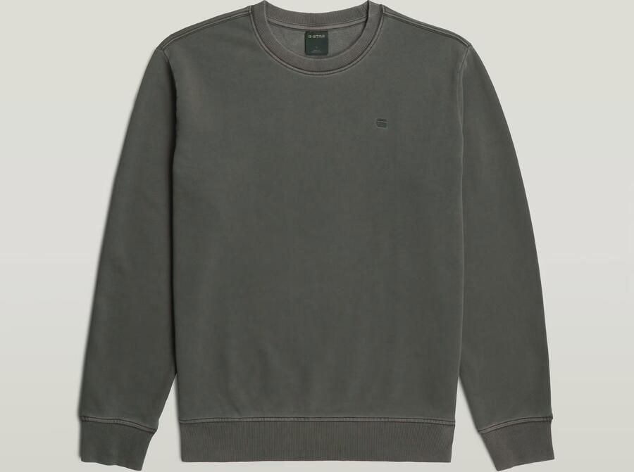 G-Star RAW Logo Sweater Grijs Heren - Foto 5