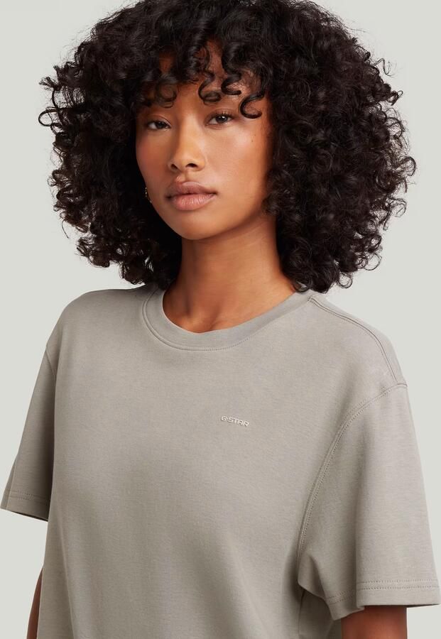G-Star RAW Logo T-Shirt Beige Dames - Foto 4