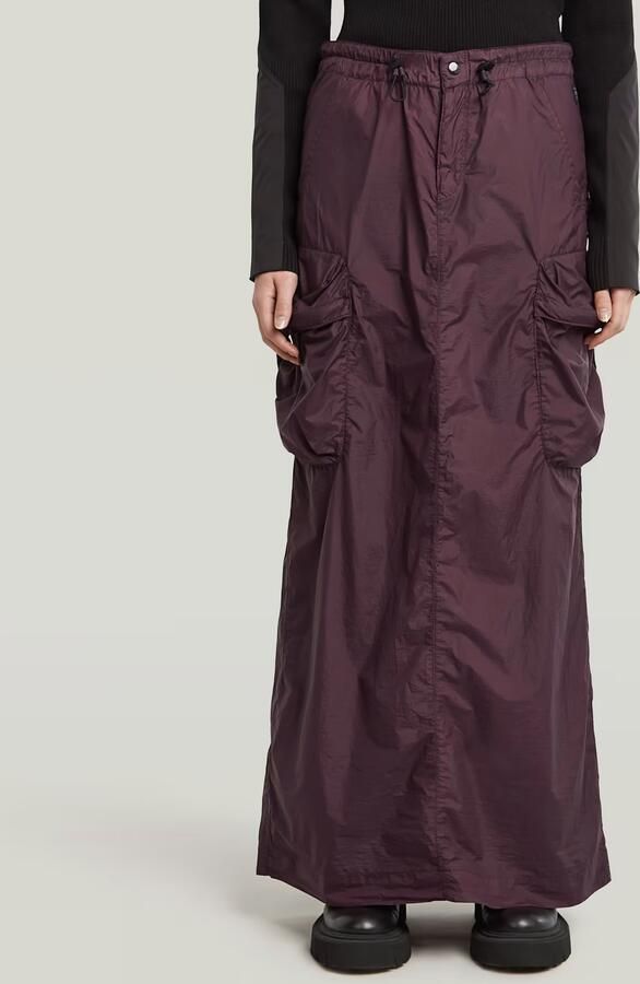 G-Star RAW Long Cargorok Paars Dames - Foto 7