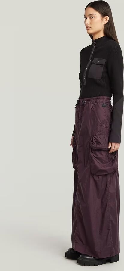 G-Star RAW Long Cargorok Paars Dames - Foto 6