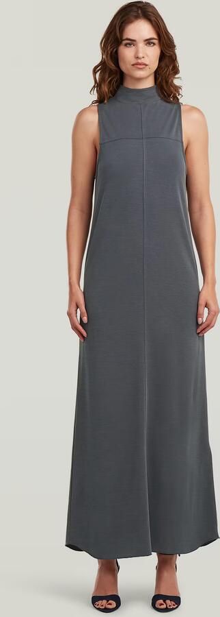 G-Star RAW Long Flowy Mock T-shirtjurk Grijs Dames