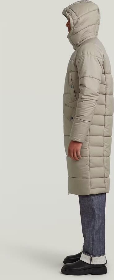 G-Star RAW Long Padded Winterjack Beige Heren - Foto 5