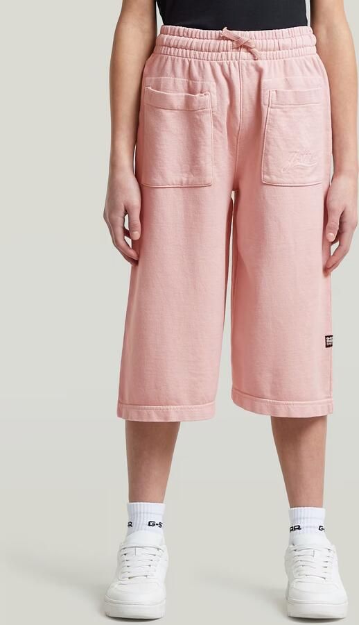 G-Star RAW Long Sweatshort voor meisjes Roze meisjes