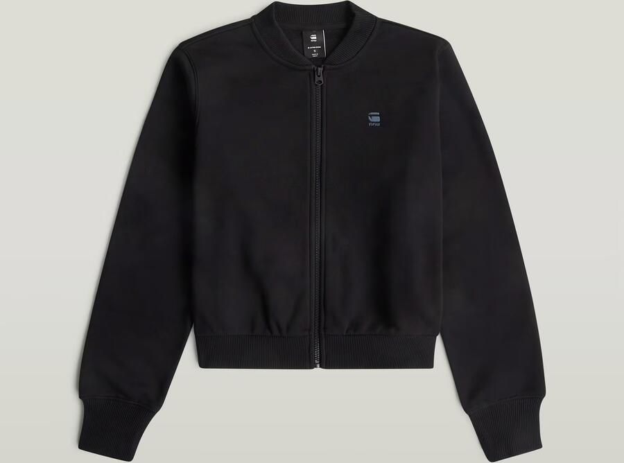 G-Star RAW Longsleeve Bombersweater Zwart Dames - Foto 3