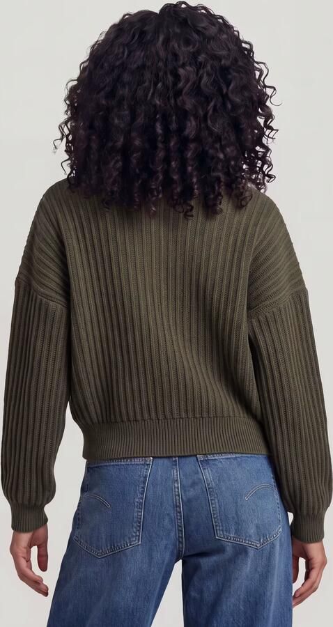 G-Star RAW Loose Cardigan Knit Grijs Dames - Foto 6