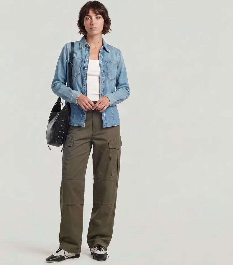 G-Star Raw Loose fit cargobroek van katoenmix - Foto 6