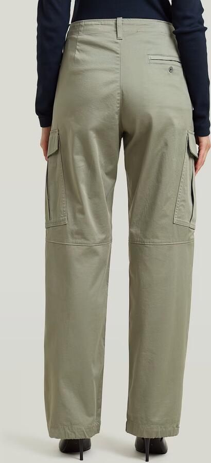 G-Star RAW Loose Cargobroek Groen Dames - Foto 5