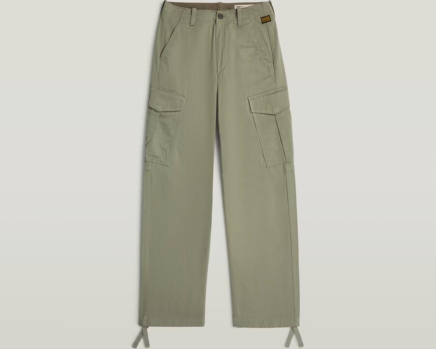 G-Star RAW Loose Cargobroek Groen Dames - Foto 4