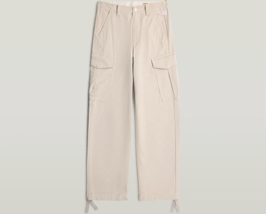 G-Star RAW Loose Cargobroek Wit Dames - Foto 3