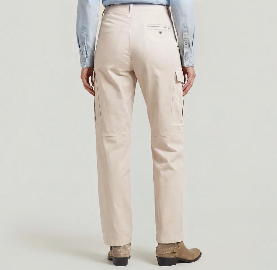 G-Star RAW Loose Cargobroek Wit Dames - Foto 3