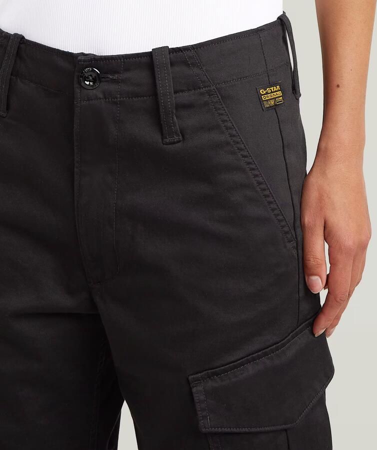 G-Star RAW Loose Cargobroek Zwart Dames - Foto 3