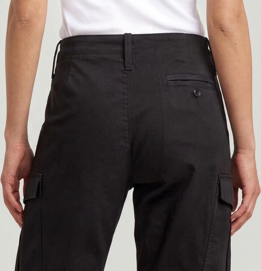 G-Star RAW Loose Cargobroek Zwart Dames - Foto 3